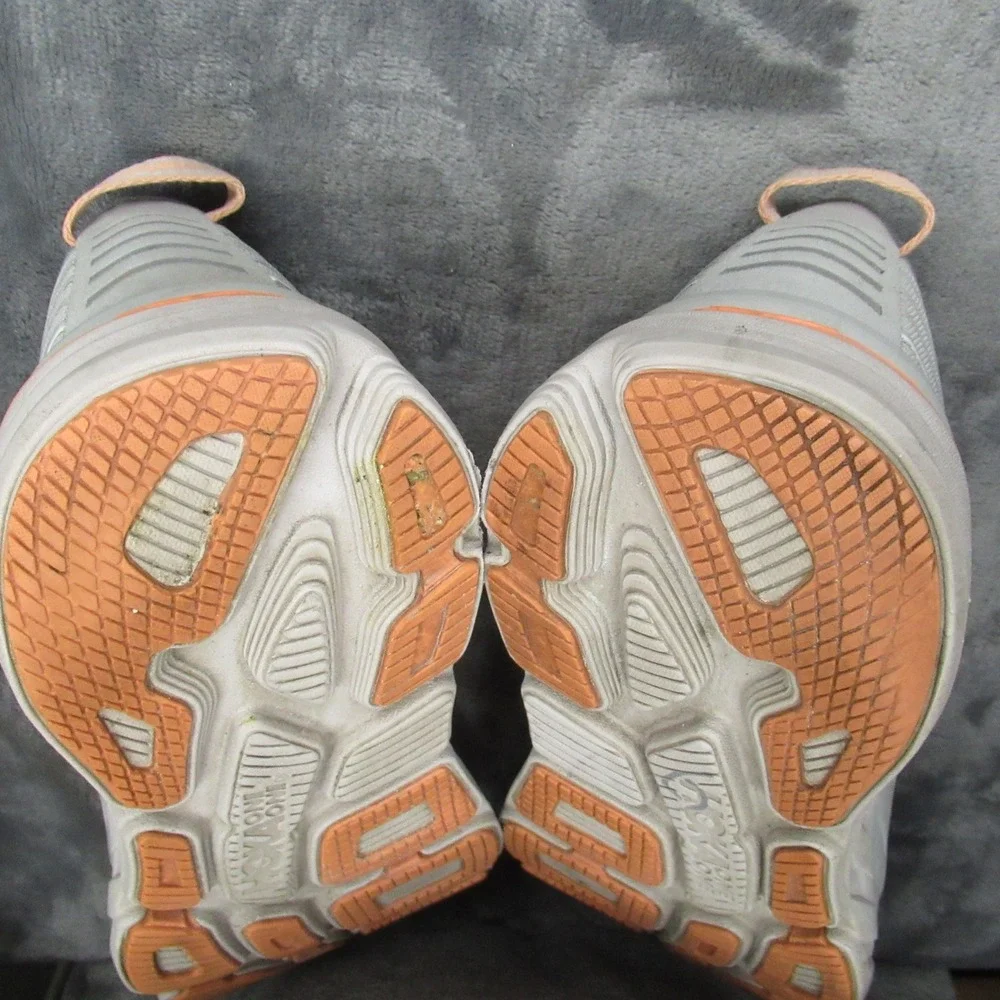 Hoka Womens Shoes 10D Harbor Mist Bondi 7 Wide Running Lightweight Chunky Active